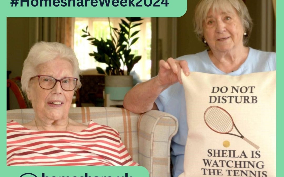 Celebrating Homeshare Week: Sheila and Anne’s story